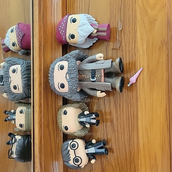 Harry Potter, Hermione, Dumbledore & Hagrid Funko Pops - Picture 4 of 8